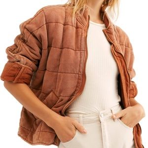 Free People Dolman Quilted Jacket
